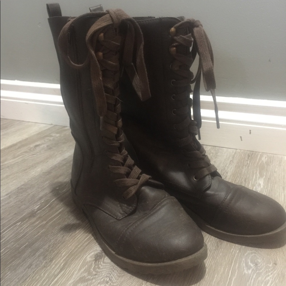 Cute laced up boots